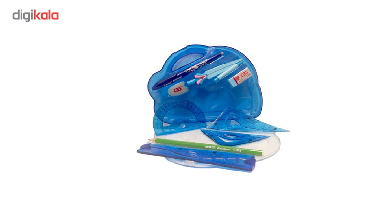 ست پرگار و خط کش سی بی اس مدل JM930 ست پرگار و خط کش سی بی اس مدل JM930