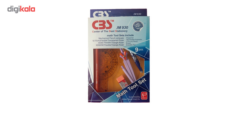 ست پرگار و خط کش سی بی اس مدل JM930 ست پرگار و خط کش سی بی اس مدل JM930