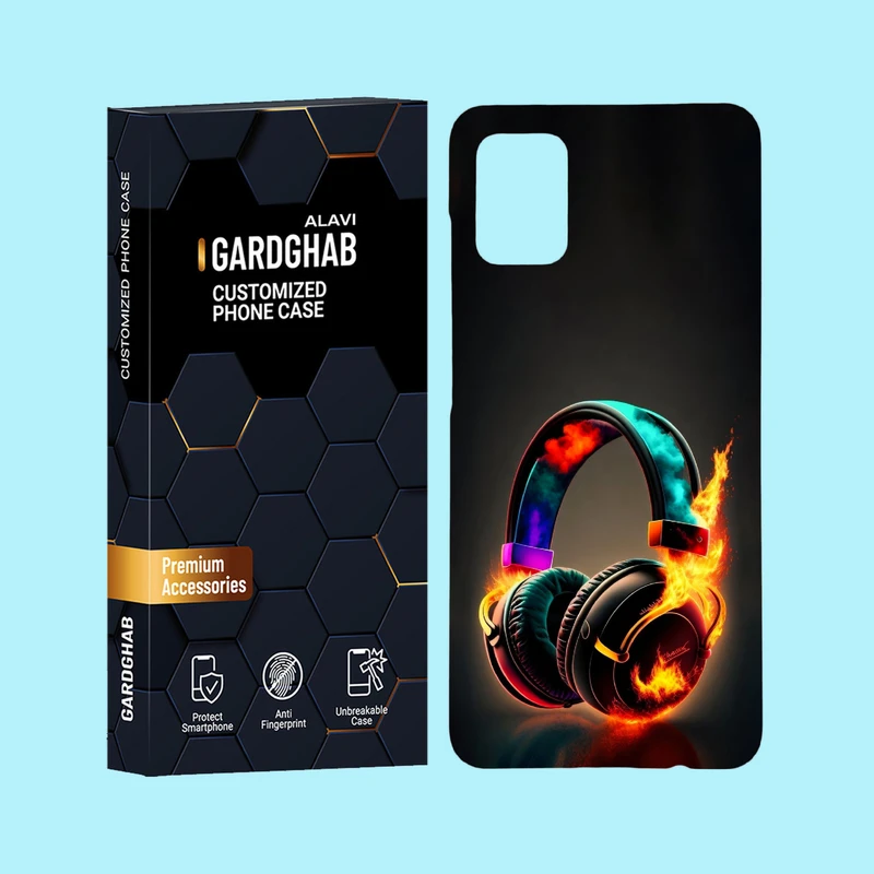 کاور گارد قاب علوی مدل ساز و موزیک مناسب برای گوشی موبایل سامسونگ Galaxy A51 4G