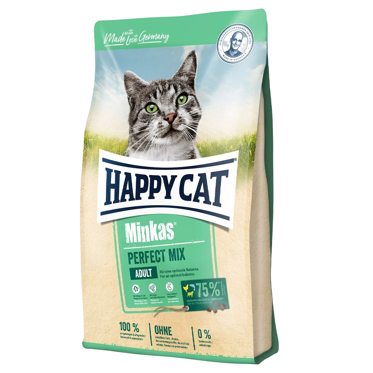 نکته خرید - قیمت روز غذای گربه هپی کت مدل مینکاس پرفکت میکس ادلت وزن 10 کیلوگرم خرید