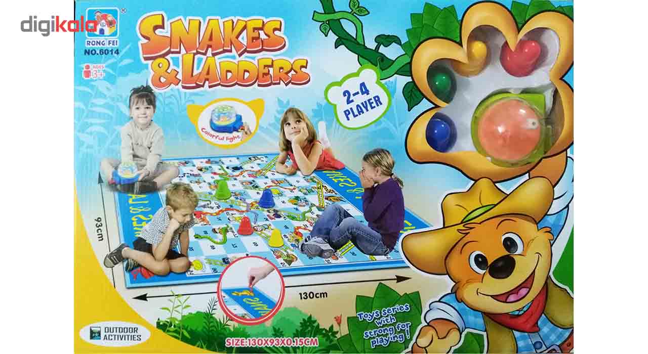 بازی مارپله مدل snakes and ladders