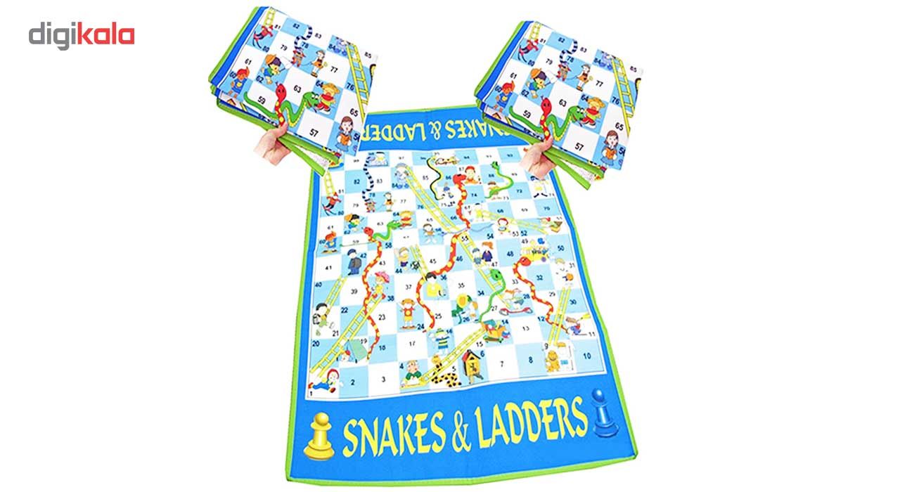 بازی مارپله مدل snakes and ladders