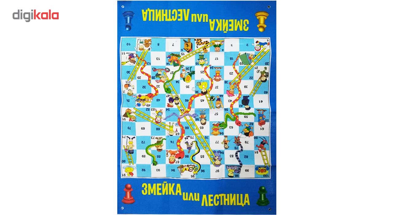 بازی مارپله مدل snakes and ladders