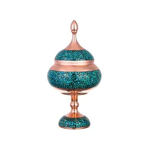 شکلات خوری فیروزه کوب با ارتفاع 25 سانتی متر کد01