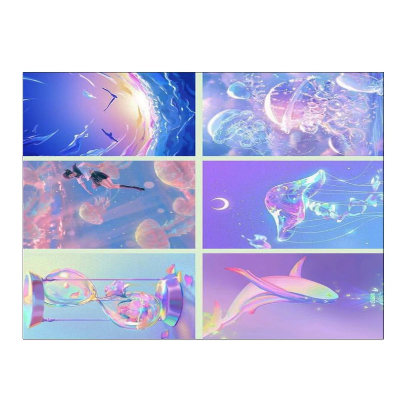 برچسب سهیلا جایروندی مدل برش نخورده طرح وینیج رویایی کد sha25