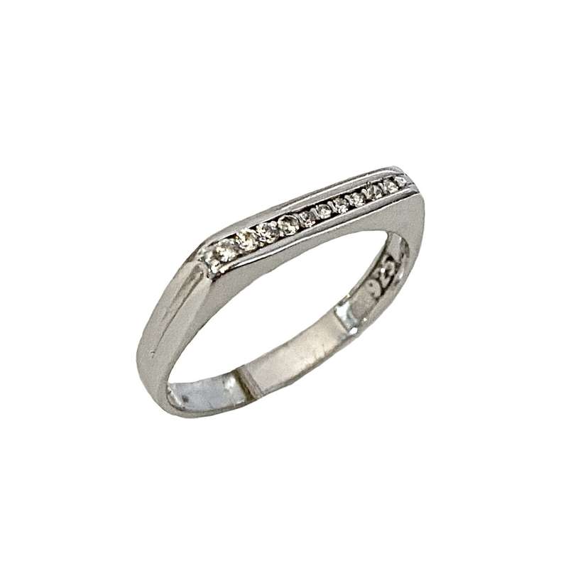 انگشتر نقره زنانه مدل 136