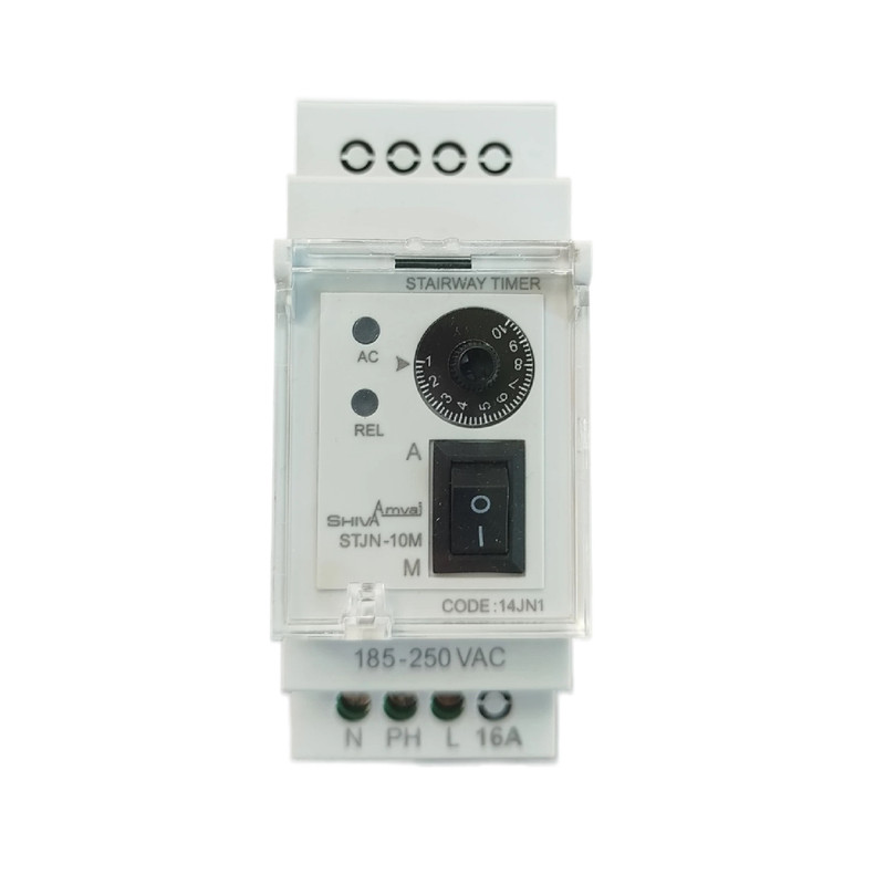 تایمر راه پله شیوا امواج مدل STJN-10M کد 14JN1 بسته ده عددی