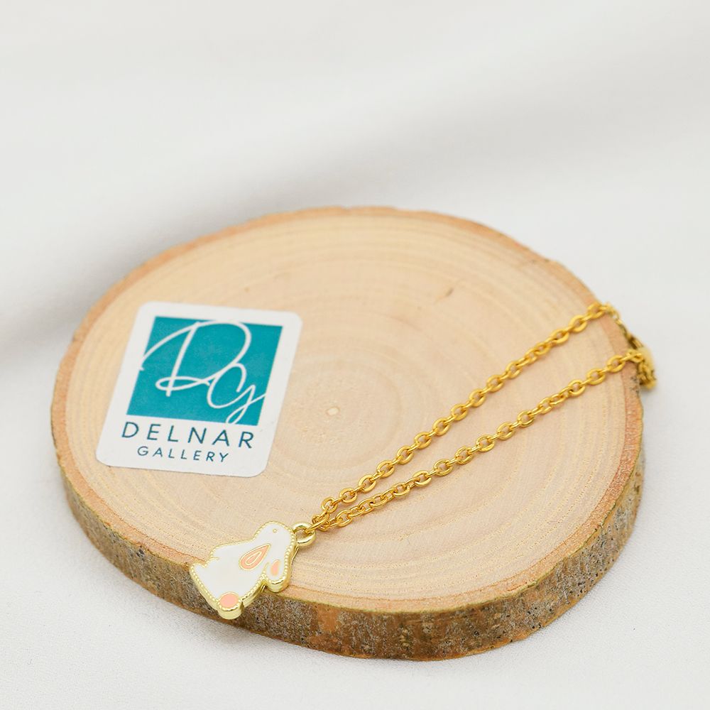 آویز ساعت زنانه دلنار گالری مدل خرگوش بامزه - - 2