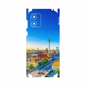 MAHOOT City of Berlin-FullSkin Cover Sticker for Motorola Moto E13