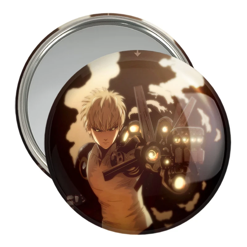 آینه جیبی خندالو مدل جنوس انیمه مرد تک مشتی کد 11365