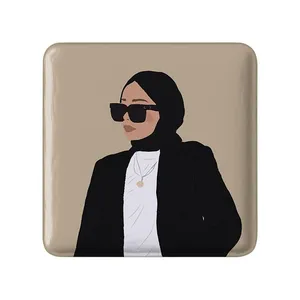 مگنت خندالو مدل مینیمال باحجاب کد 28688