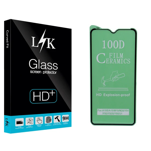 محافظ صفحه نمایش سرامیکی ال کی مدل Hard glass مناسب برای گوشی موبایل سامسونگ Galaxy A30