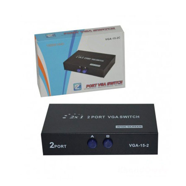 سوییچ دو پورت VGA مدل 15-2C