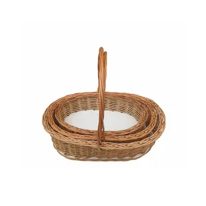 سبد حصیری مدل میوه کد m50 مجموعه 3 عددی