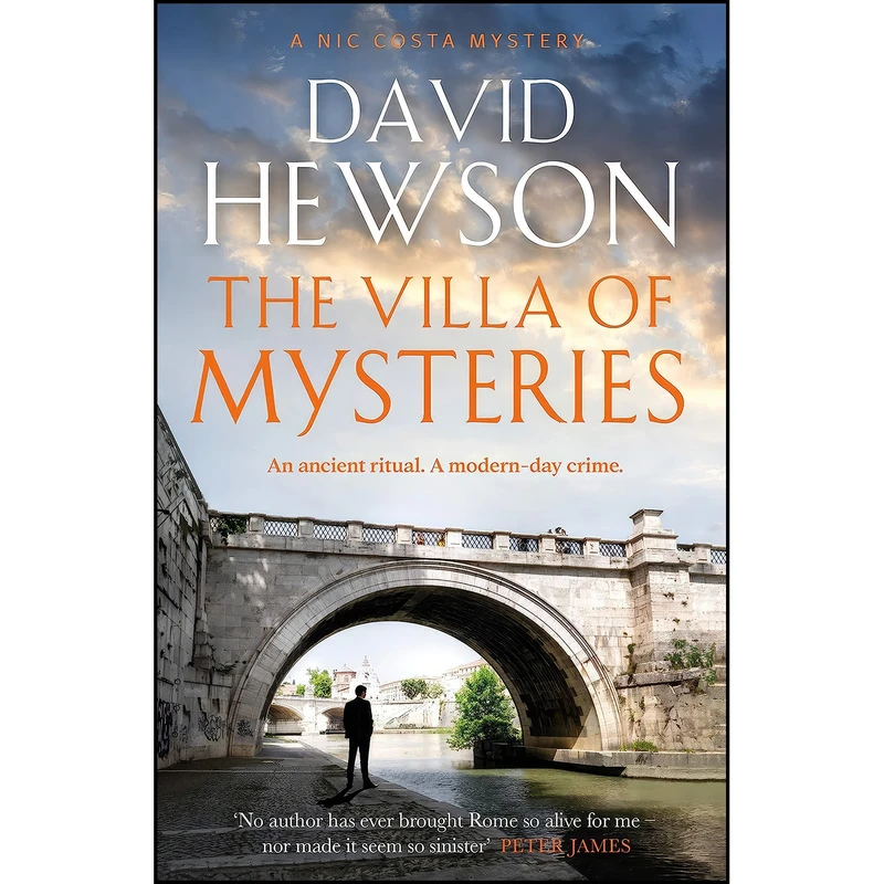 کتاب The Villa of Mysteries  اثر David Hewson انتشارات Black Thorn