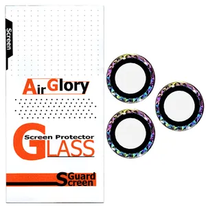 Airglory Colorful Diamond Lenz Protector For Apple Iphone 12 Pro Max