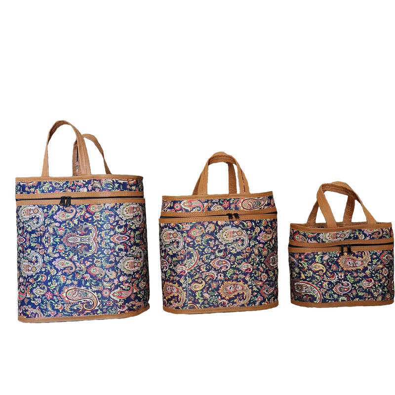 ساک پیک نیک مدل گلابتون مجموعه 3 عددی