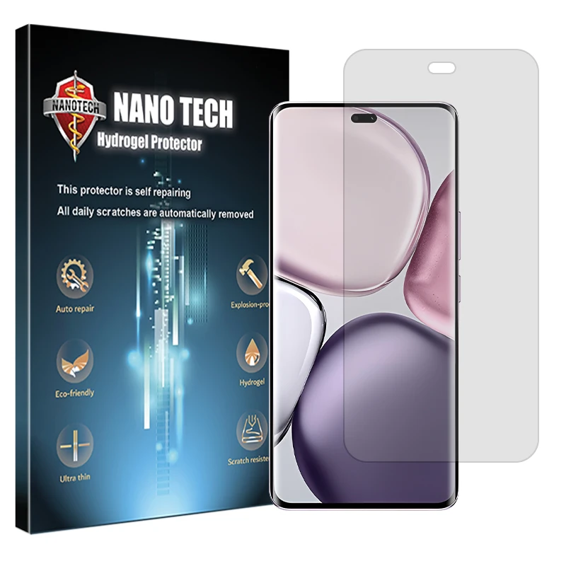 محافظ صفحه نمایش مات نانوتک مدل هیدروژلی مناسب برای گوشی موبایل آنر X9c