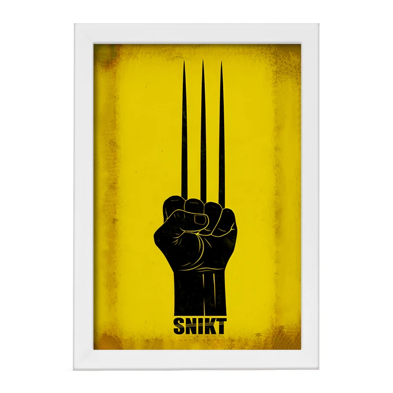 تابلو خندالو مدل Snikt کد F10343