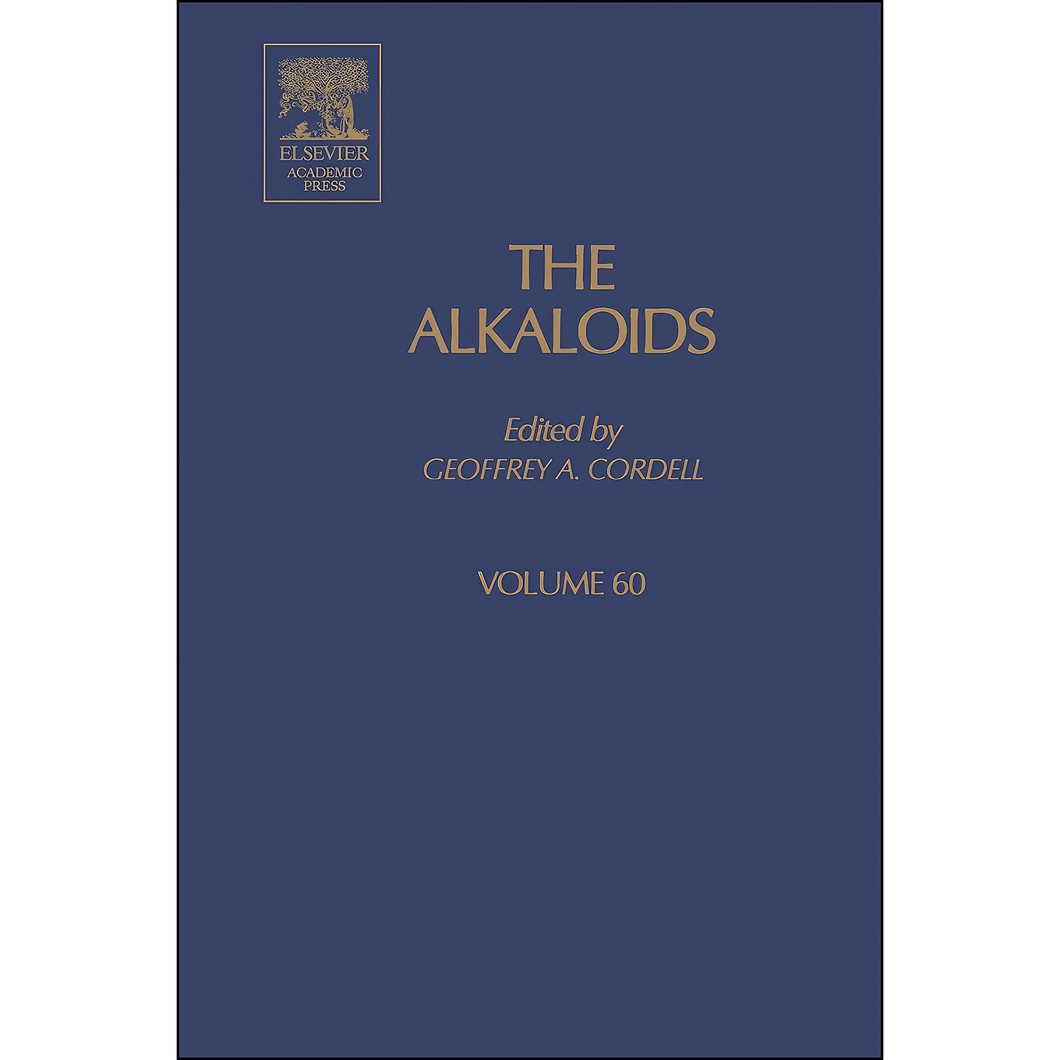کتاب The Alkaloids اثر Prof Geoffrey A. Cordell انتشارات تازه ها