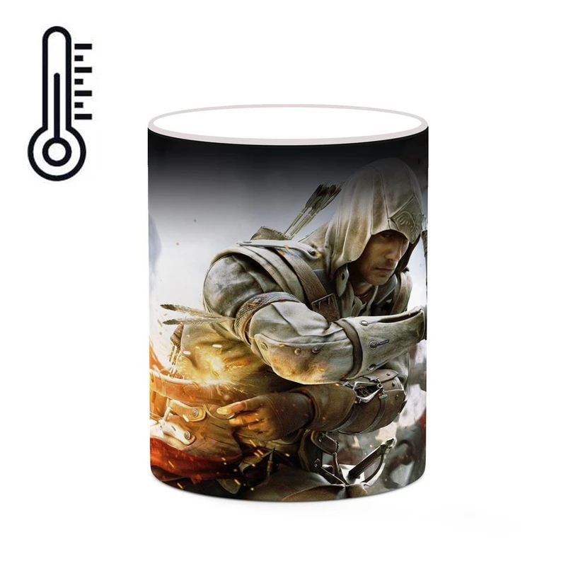 ماگ حرارتی کاکتی مدل بازی اساسینز کرید Assassin's Creed کد mgh27505