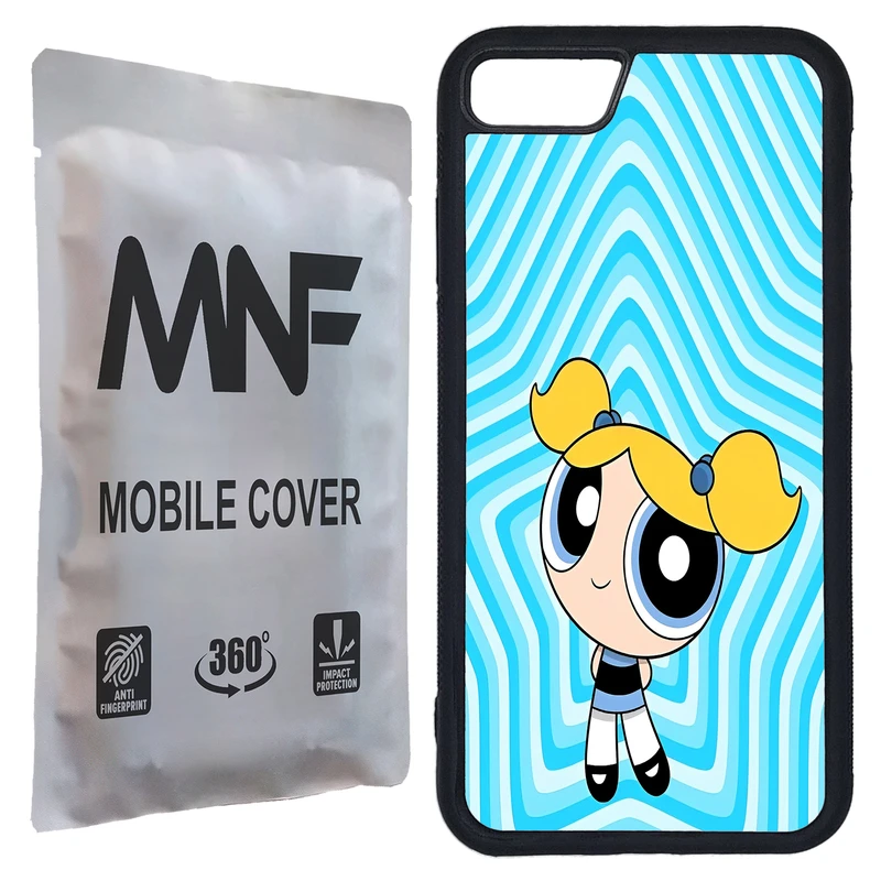 کاور ام ان اف طرح Powerpuff Girls کد P-108 مناسب برای گوشی موبایل اپل iPhone SE 2020 / SE 2022