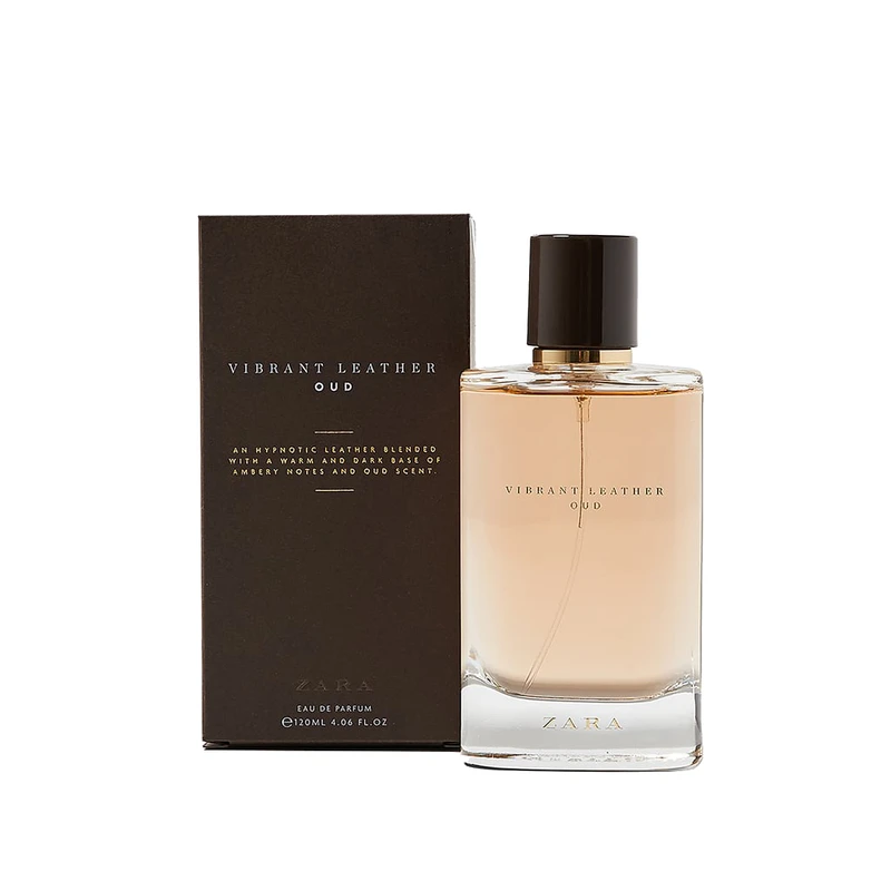 ادو پرفیوم مردانه زارا مدل VIBRANT LEATHER OUD حجم 120 میلی لیتر