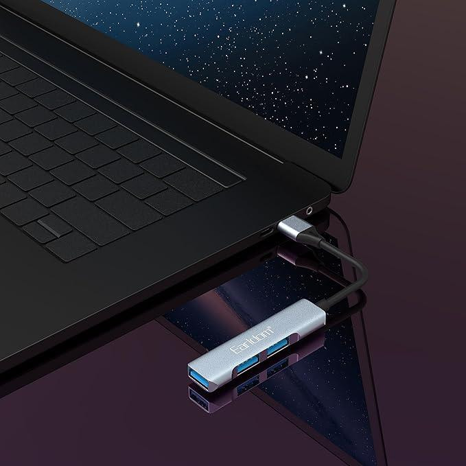 هاب 3 پورت USB-C ارلدام مدل HUB10