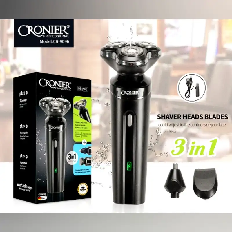 ماشین اصلاح موی صورت کرونیر مدل CR-9096