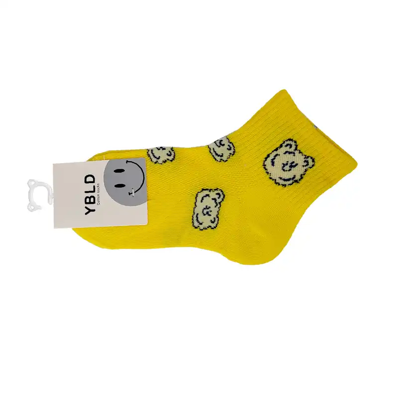 جوراب ساق کوتاه بچگانه مدل 4-05053 بسته 3 عددی