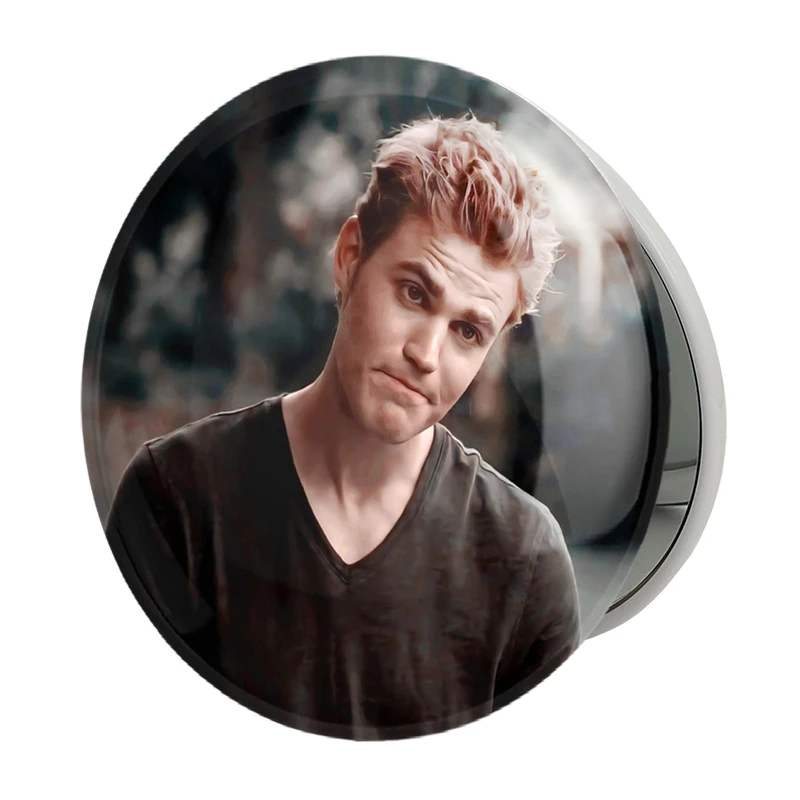 آینه جیبی خندالو طرح استفان سالواتوره خاطرات یک خون آشام The Vampire Diaries مدل تاشو کد 20272 