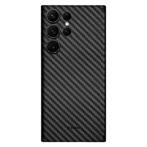 Kzdoo Carbon Cover Case For Samsung Galaxy S24 Ultra