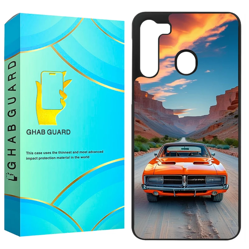 کاور قاب گارد طرح ماشین مدل GCHPA21 مناسب برای گوشی موبایل سامسونگ Galaxy A21