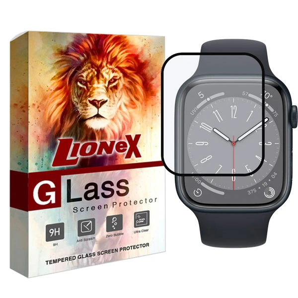 محافظ صفحه نمایش نانو لایونکس مدل PMMAWL مناسب برای اپل واچ Series 8 Aluminum 45mm