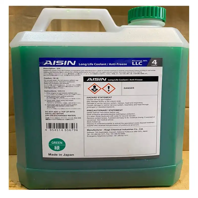 ضدیخ خودرو آیسین مدلLLC حجم 4 لیتر