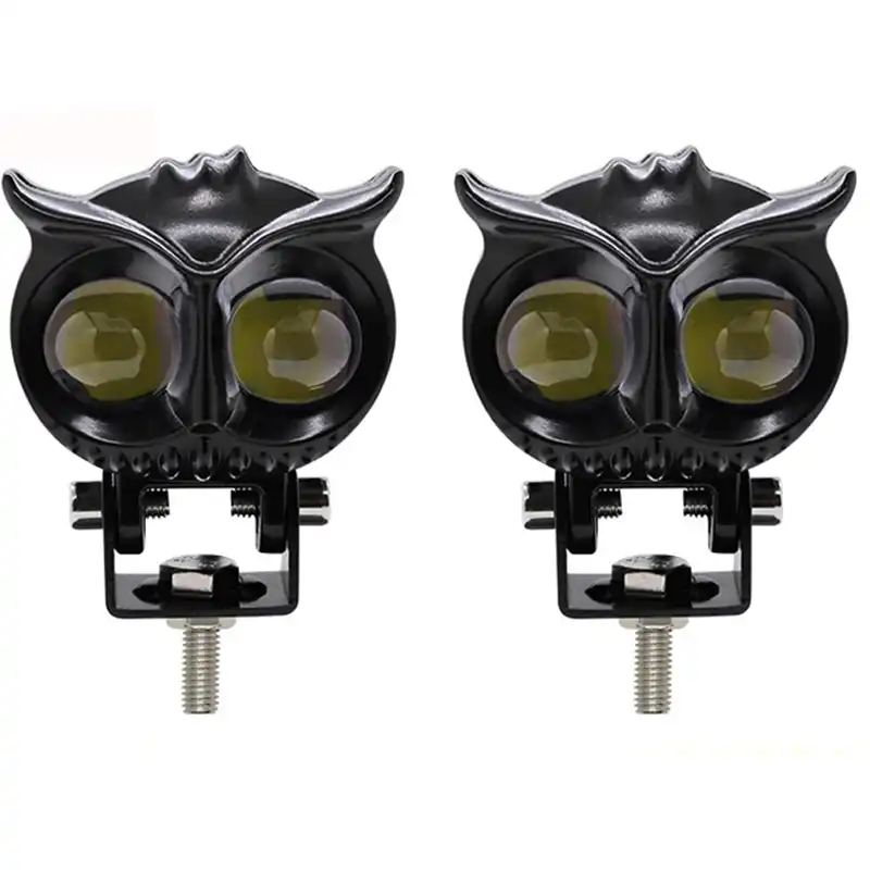 پرژکتور دو کنتاکت خودرو طرح جغد بسته دو عددی