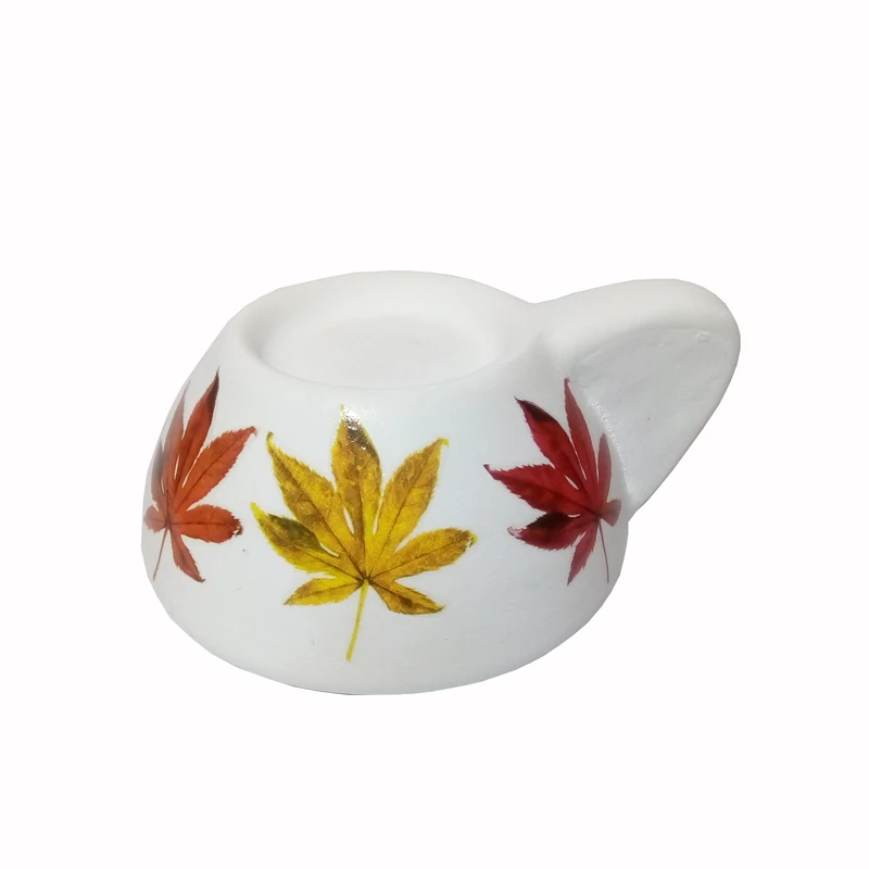 جاشمعی مدل فنجان پاییزی کد 25