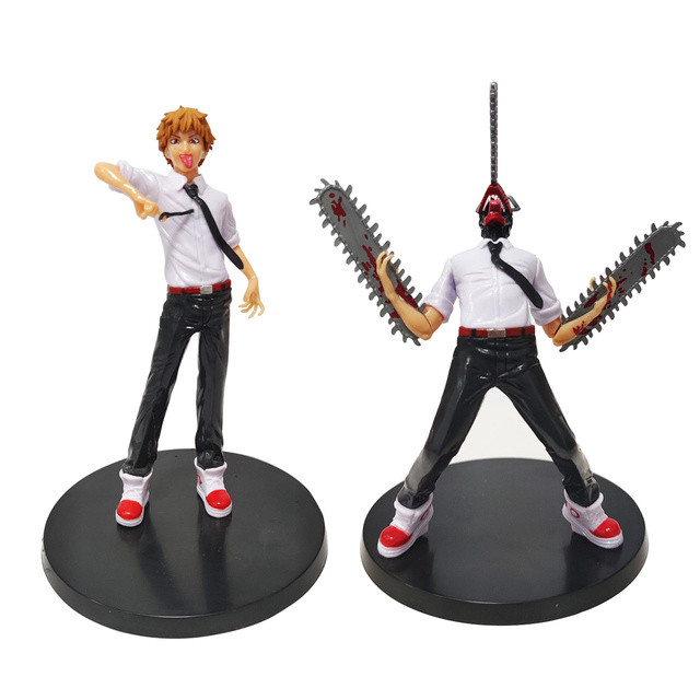 فیگور مدل مرد اره ای Chainsaw Man مجموعه 2 عددی