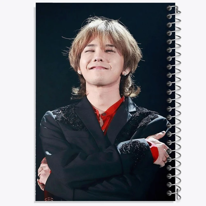 دفتر نقاشی 50 برگ خندالو مدل جی دراگون گروه بیگ بنگ BIGBANG کد 12574