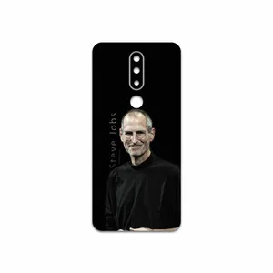 MAHOOT Steve Jobs Cover Sticker for Nokia 5.1 Plus