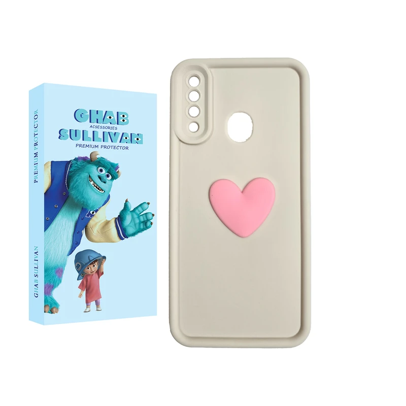 کاور قاب سالیوان مدل SOLID HEART مناسب برای گوشی موبایل سامسونگ Galaxy A20s