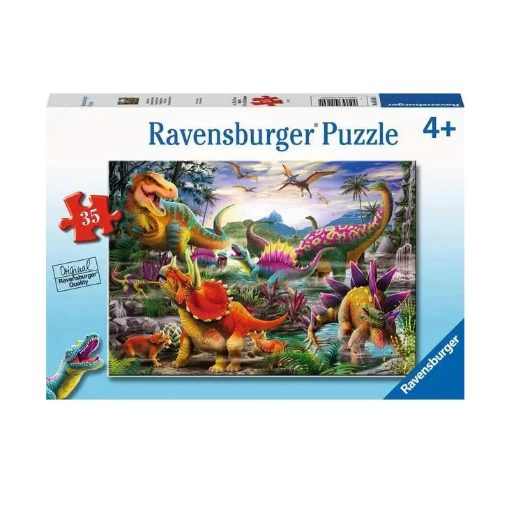 پازل 35 تکه راونزبرگر مدل T-Rex Terror کد 05160