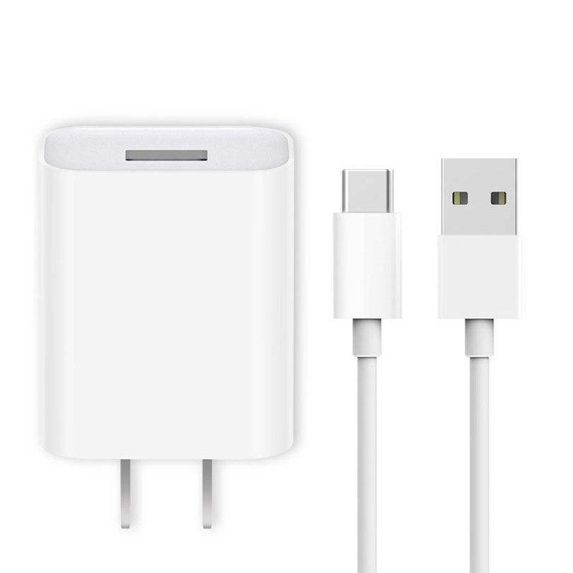 شارژر دیواری شیائومی مدل JP-AB به همراه کابل تبدیل USB-C