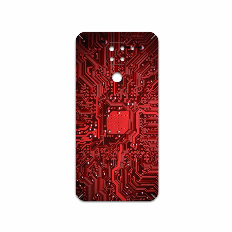 برچسب پوششی ماهوت مدل Red Printed Circuit Board مناسب برای گوشی موبایل شیائومی Redmi 10X