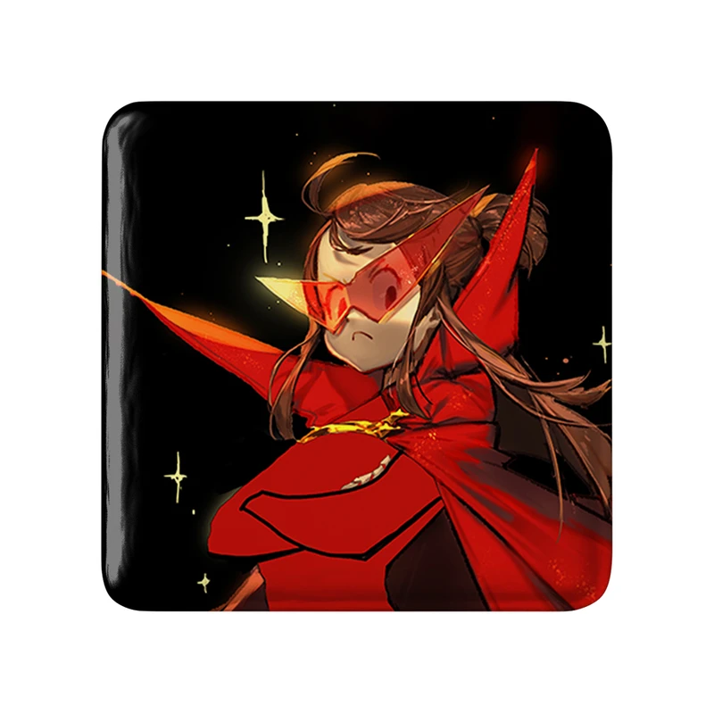 پیکسل خندالو طرح انیمه گورن لاگان مدل مربعی کد 32302