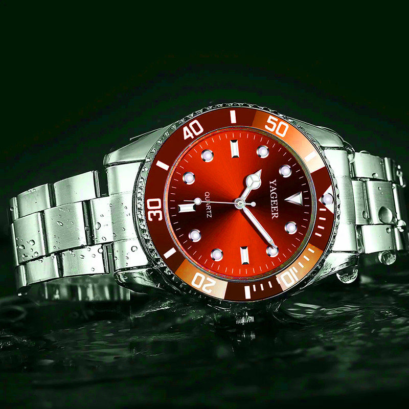 ساعت مچی عقربه‌ای مردانه یاگیر طرح سابمارین کد GH1