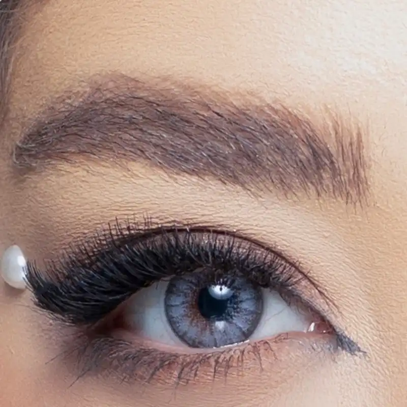 لنز چشم رویال ویژن کد 369 رنگ دور دار آبی یخی