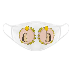 ماسک تزیینی صورت بچگانه طرح جوجه تیغی و بادکنک کد 617015