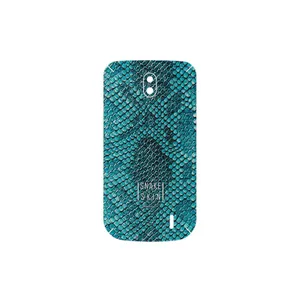 MAHOOT Blue Snake Skin Cover Sticker for Nokia 1