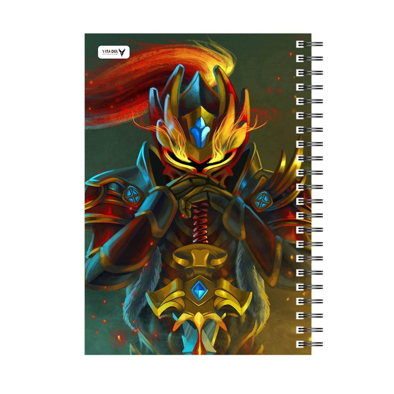 دفتر 120 برگ ویتادل طرح دوتا دو مدل 9